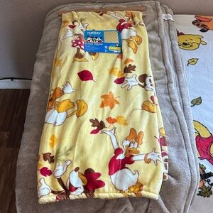 Disney Yellow and Red Donald Duck Blanket